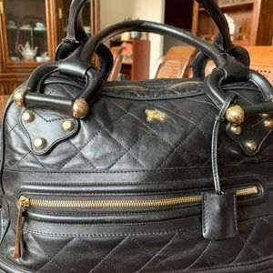 Burberry Black Leather Handbag
